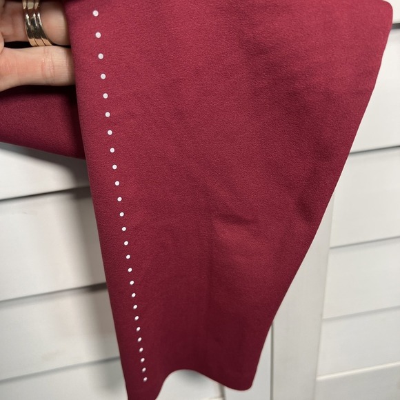 Fanka Body Sculpt Reversible High Rise Leggings Womens Size Small Baked Apple - Picture 7 of 13